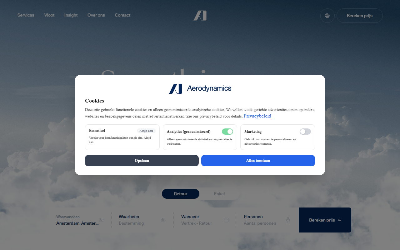 Aerodynamics Global Aviation Logistics Portal