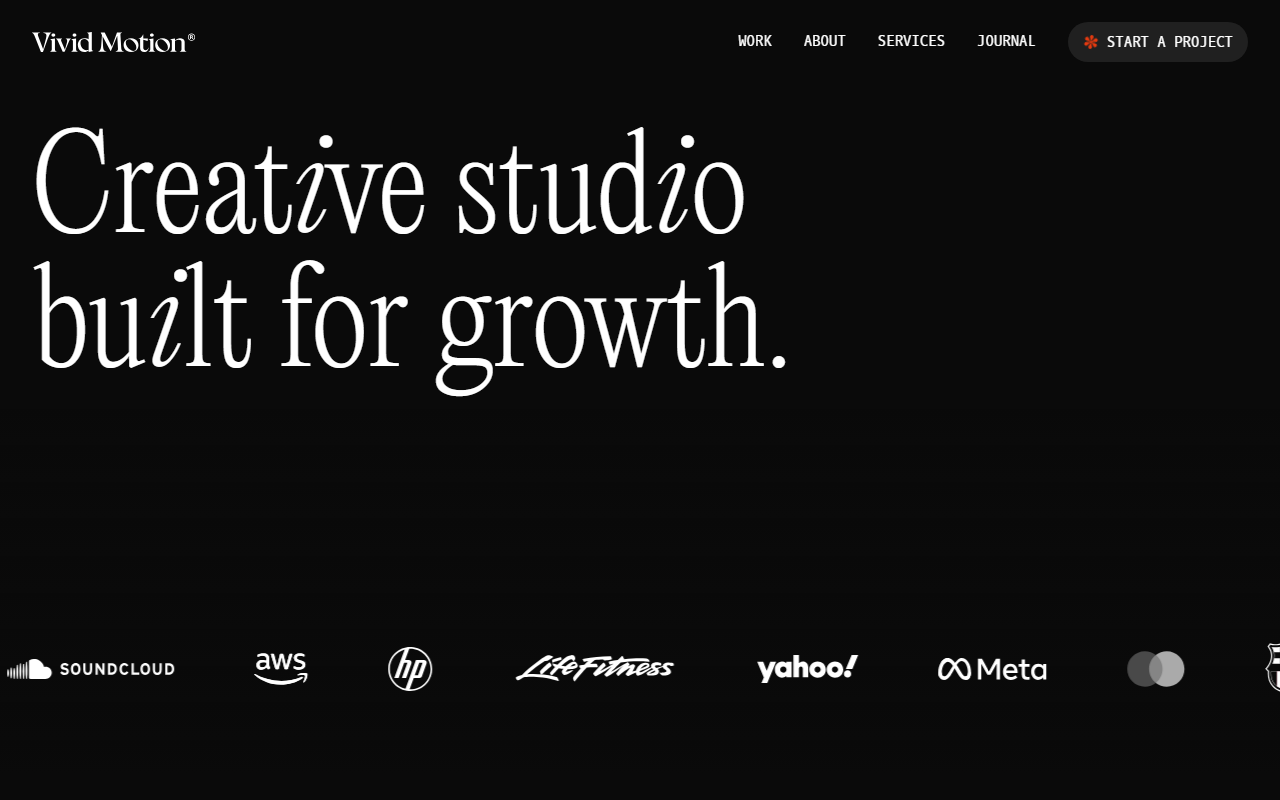 Vivid Motion Design Studio Portfolio