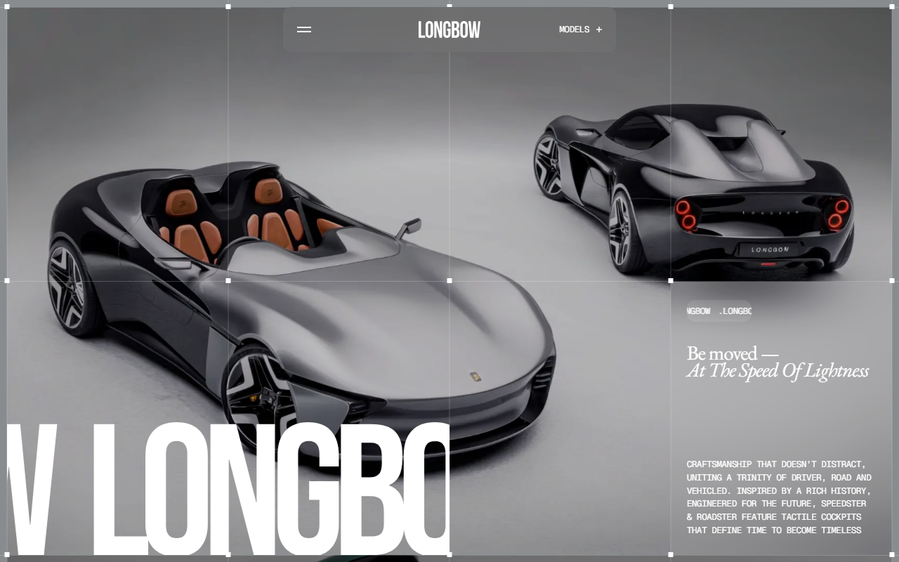 Longbow Aerospace Luxury Web Experience